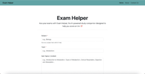 ExamHelper Project
